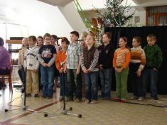 Vánoční besídka v Základní škole v Litenčicích 22.12.2009