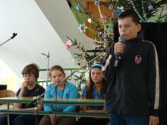 Vánoční besídka v Základní škole v Litenčicích 22.12.2009